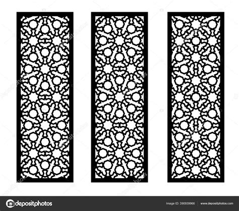 Lazer Cut Vector Panel Cnc Decor Pattern Jali Design Interior