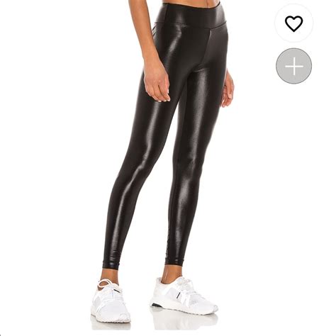 Koral Lustrous Black Leggings Gem