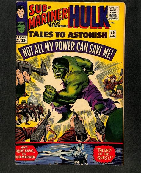 Tales To Astonish Sub Mariner Incredible Hulk Jack Kirby Full