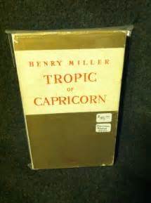 Tropic Of Capricorn By Henry Miller Paperback From Earthlight Books