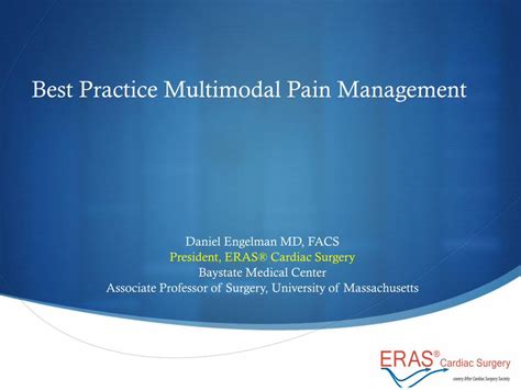 Pdf Best Practice Multimodal Pain Management Best