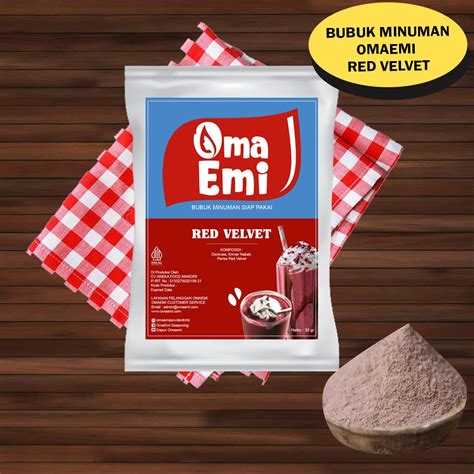 Jual Bubuk Minuman Instan Red Velvet Red Velvet Gr Toko