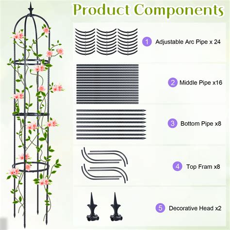 Snapklik Trellis For Climbing Plants Outdoor Deaunbr Garden