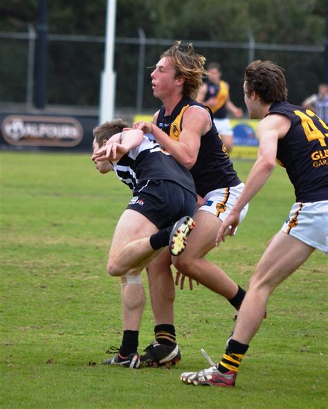 Billy Laurie Glenelg Tigers V Port Adelaide Magpies Sanfl Flickr