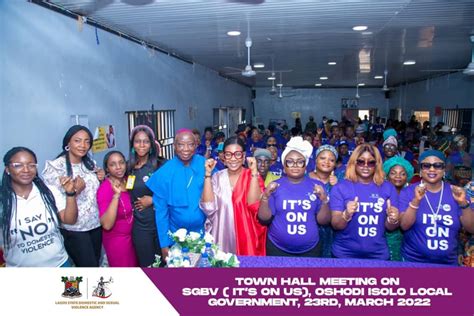 Lasg Extends Town Hall Meetings On Sexual Gender Based Violence To