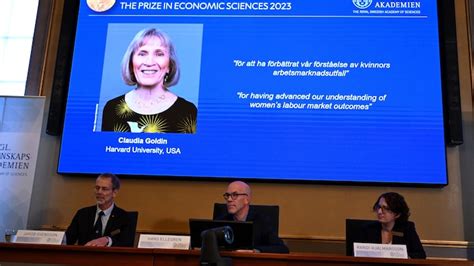 Claudia Goldin remporte le prix Nobel déconomie pour ses travaux sur l