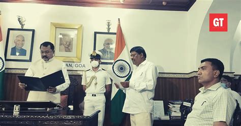 Ganesh Gaonkar Takes Oath As Pro Tem Speaker Of Goa Assembly