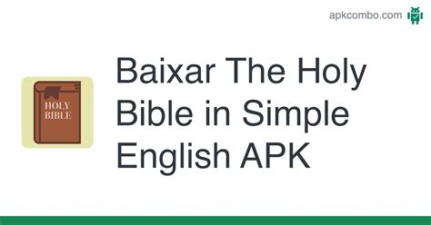 The Holy Bible In Simple English Apk Android App Baixar Grátis