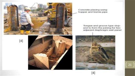 Diaphragm wall construction