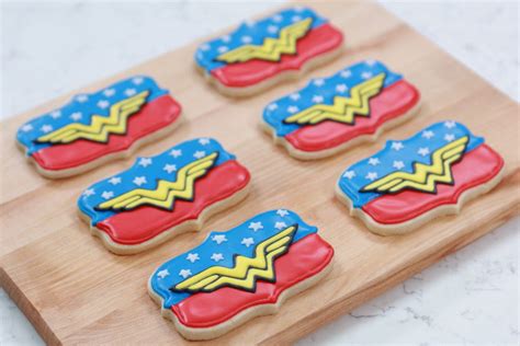 Easy Recipe For Wonder Woman Cookies Rosanna Pansino