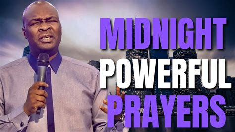 Strategic Midnight Prayers Apostle Joshua Selman Youtube