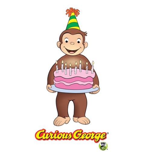 curious george birthday clipart 20 free Cliparts | Download images on ...