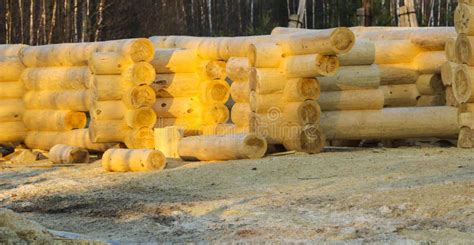 Cabane En Rondins De Maison Ou De Bain Cologiquement Propre Des