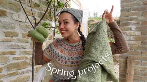 My Wild Knitting Podcast Ep Spring Knits Youtube