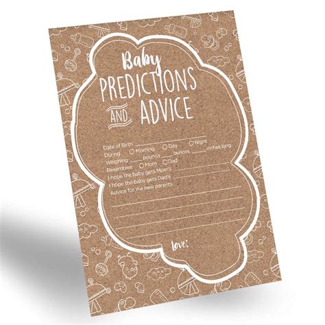 Buy Pack Gender Prediction Cards Gender Neutral Baby Prediction