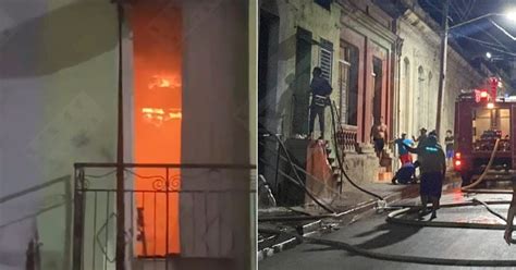 Voraz Incendio En Una Vivienda De Santiago De Cuba