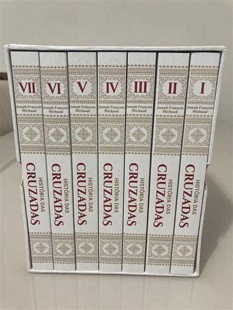 Combo História das Cruzadas 7 Volumes Obras Católicas Editora Realeza