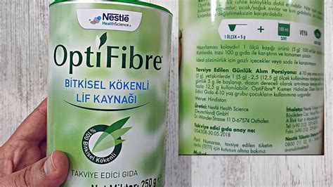 Optibibre Nestle Nas L Kullan L R Opti Fibre Nedir Ne E Yarar