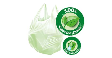 Swirl Eco Film Organic Waste Bags With Handles