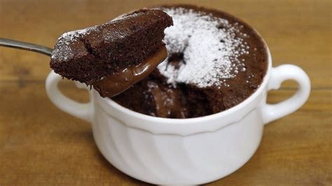 Gâteau en 2 minutes le mug cake au Nutella est parfait super