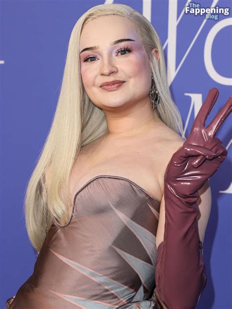 Kim Petras Shows Off Her Sexy Tits At The 2023 Billboard Women In Music