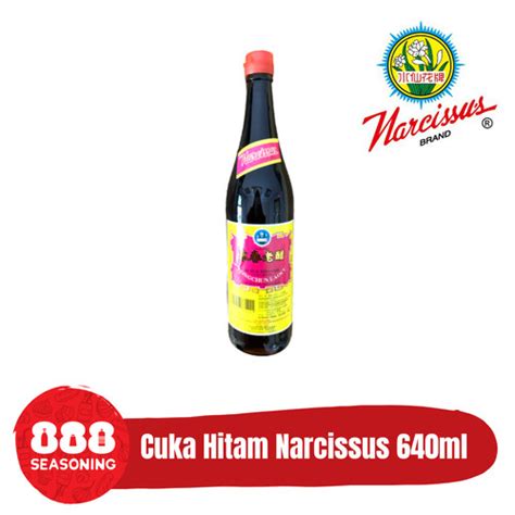 Jual Cuka Hitam Black Vinegar Narcissus Ml Kota Surabaya