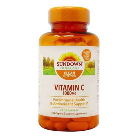 Vitamina C 1000 Mg X 133 Tabletas Sundown Carol Tienda Online