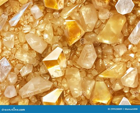 Natural Mineral Rock Crystal Background Stock Illustration