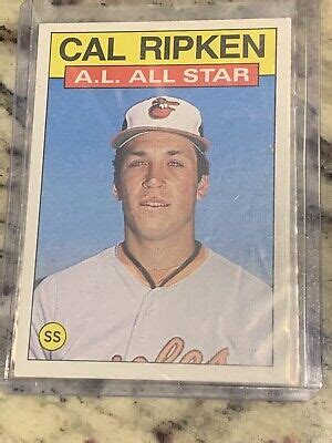 Topps Cal Ripken Jr All Star Baltimore Orioles Ebay