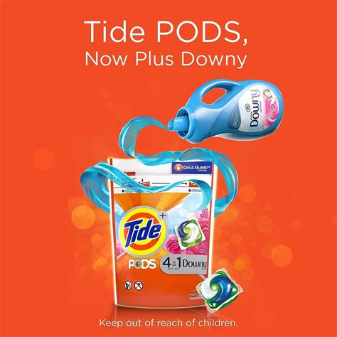 Tide Pods Plus Downy In He Turbo Laundry Detergent Pods Ct