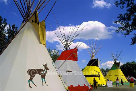 Teepee Tipi Plains Indians Village Calgary Stampede Pictures Images