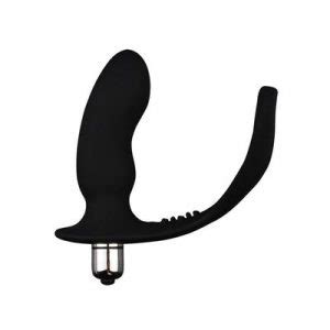 Plug anal con anillo para el pene y vibración compra Discrettoys