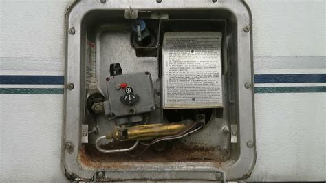 Rv Water Heater Pilot Wont Light How To Replace Pilot And