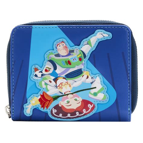 Disney Loungefly Wallet - Pixar Moments - Toy Story Jesse and Buzz Zip ...