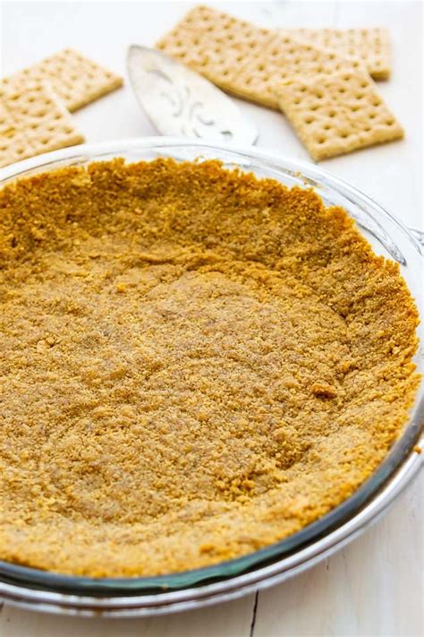 PERFECT Graham Cracker Crust Recipe The Best Crazy For Crust