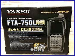 Yaesu FTA750L Handheld VHF Transceiver GPS Ham Radio Transceiver