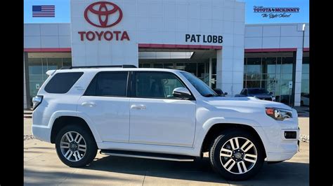 2022 Toyota 4runner Trd Sport In Super White Video Walk Around What S New Pictorial Youtube