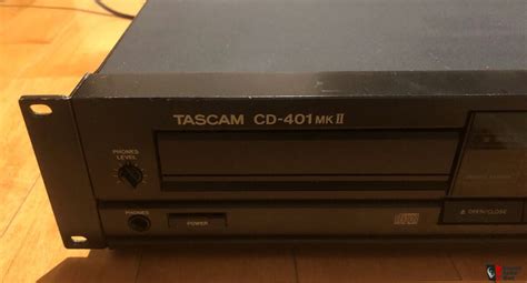 Tascam Cd Mkii Cd Player Transport Photo Canuck Audio Mart