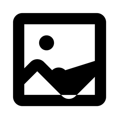 Image Square Bold Vector SVG Icon SVG Repo