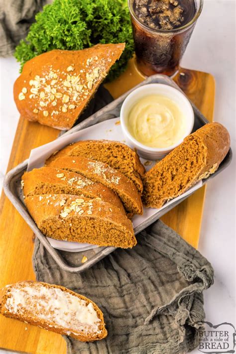 Copycat Cheesecake Factory Brown Bread Butter With A Side Of Bread