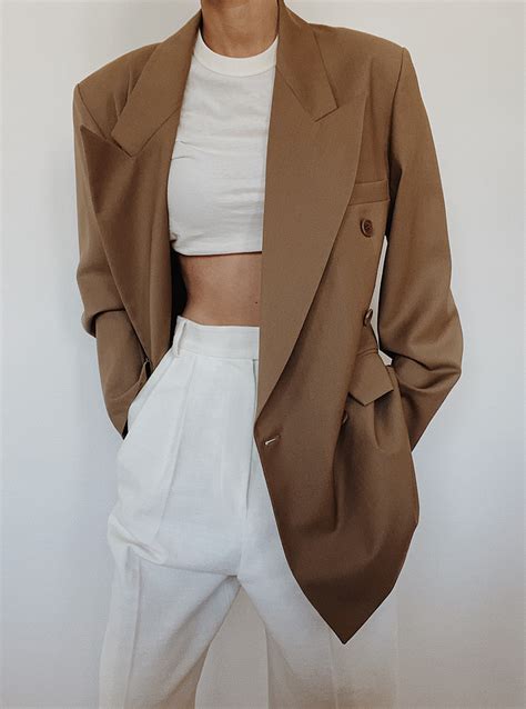 Oversized Blazer — Modedamour Blazer Fashion Minimal Fashion Work Outfits Women