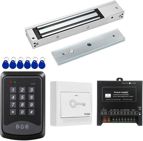 Door Access Control System Rfid Keypad 600lb Electric Magnetic Door Lock Kit With