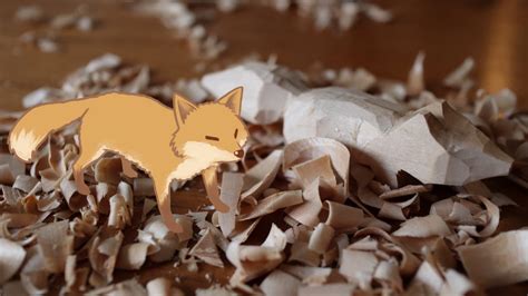 Can I Whittle A Fox Attempt Asmr Carving Silent Carving