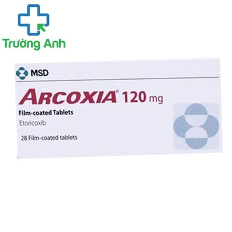 Arcoxia Tab 120mg 30 s Điều trị cột sống sính khớp hiệu quả