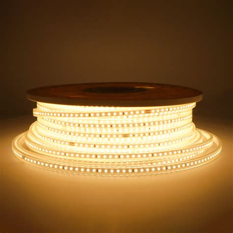 Dimmable Led Strip 50m 3000k 120 Ledsm Ip65 Plug And Play