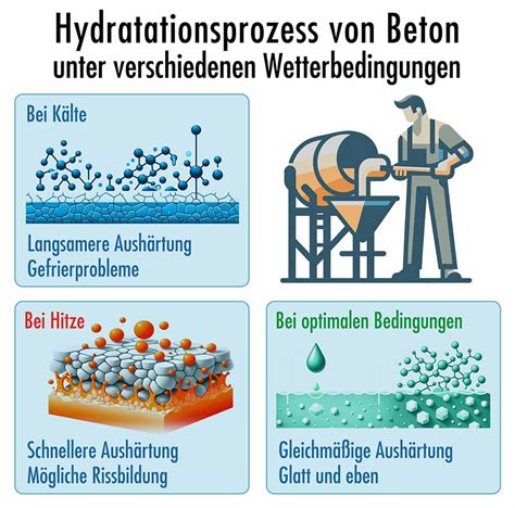 Beton Verarbeiten Au Entemperatur Wetter Und Witterungseinfl Sse