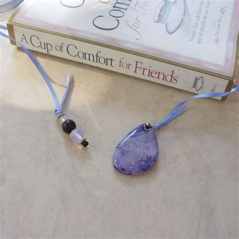 Gemstone Book Marker Beaded Bookmarks Agate Beads Beaded