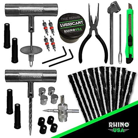 Rhino USA Tire Plug Repair Kit TireGrades