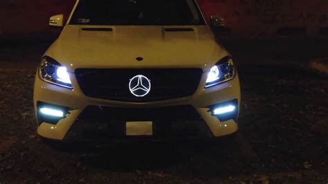 Illuminated Star Mercedes ML W 166 YouTube