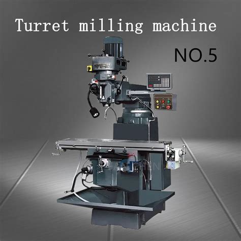 Turret Milling Machine Vertical Universal Milling Three Axis Digital